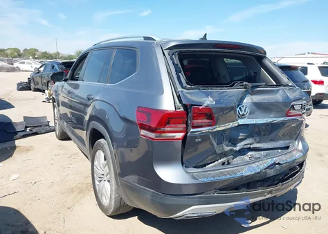 2019 Volkswagen Atlas 3.6L V6 Se W/Technology from USA, damaged, VIN 1V2WR2CA9KC622113